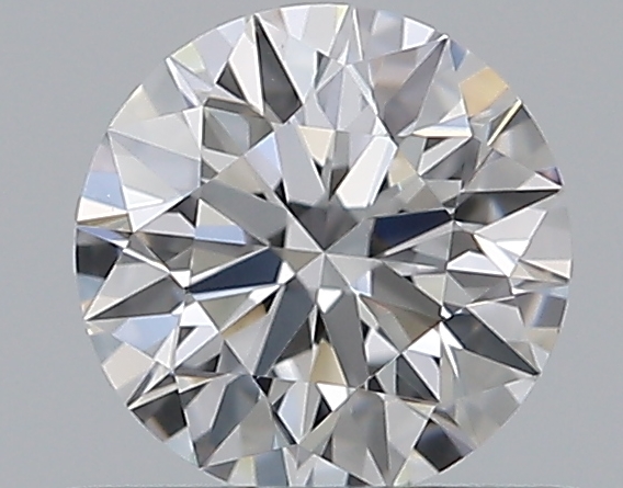 0.5 CaratD-VS2 EX Cut Round Diamond