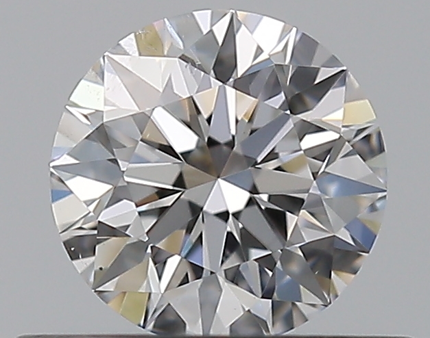 0.46 CaratD-SI1 EX Cut Round Diamond