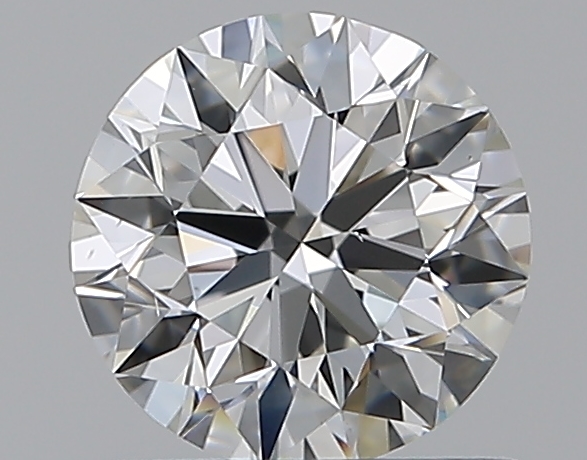 0.8 CaratG-VS2 EX Cut Round Diamond