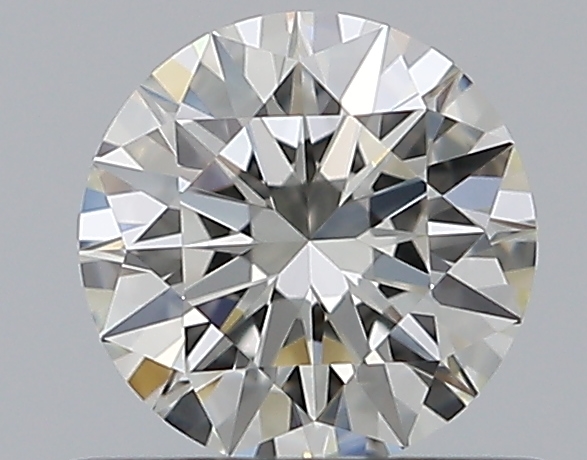 0.53 CaratJ-VVS2 EX Cut Round Diamond