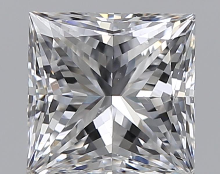 1 CaratE-SI1 - Cut Princess Diamond