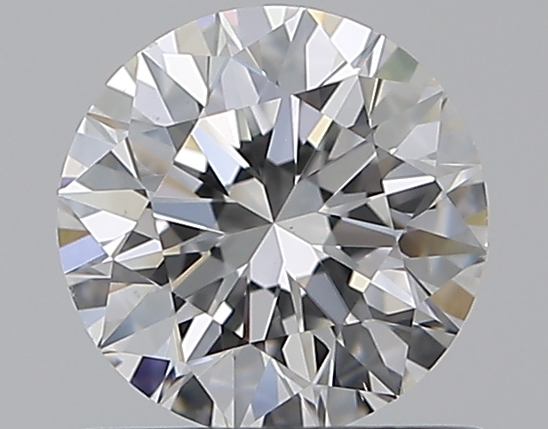 0.81 CaratF-VS2 EX Cut Round Diamond