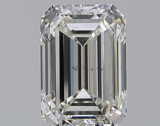 2.01 CaratI-SI1 - Cut Emerald Diamond