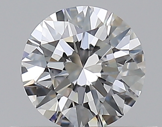 0.41 CaratF-VVS2 EX Cut Round Diamond