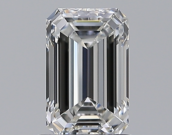 1 CaratG-VVS2 - Cut Emerald Diamond