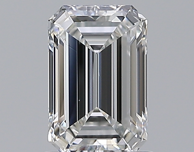1 CaratF-VVS2 - Cut Emerald Diamond
