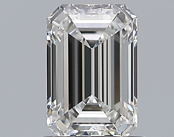 1 CaratG-VVS2 - Cut Emerald Diamond