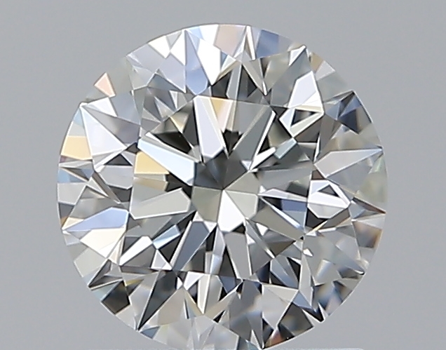 1.23 CaratG-VVS1 EX Cut Round Diamond