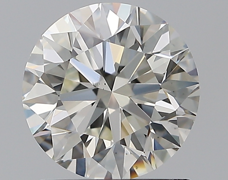 1.29 CaratJ-VS1 EX Cut Round Diamond