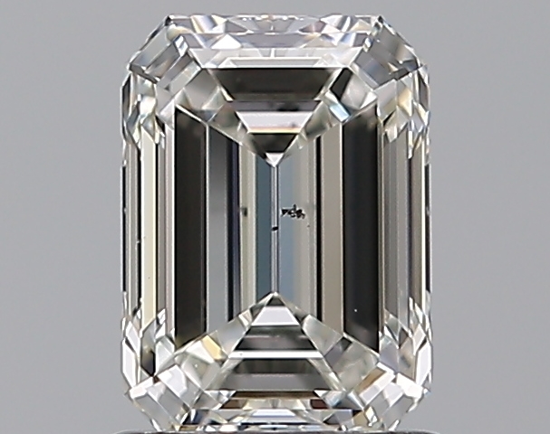 1.29 CaratI-SI1 - Cut Emerald Diamond