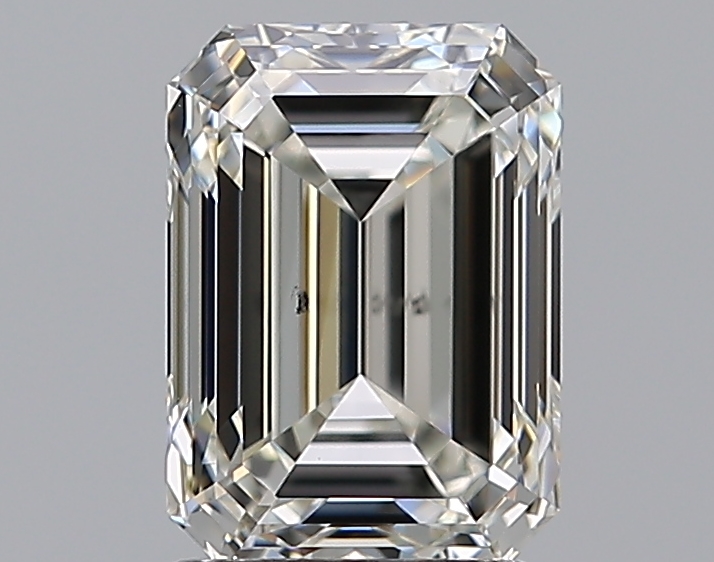 2.01 CaratI-SI1 - Cut Emerald Diamond