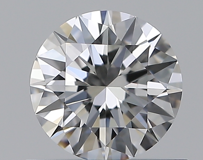0.57 CaratF-VVS2 EX Cut Round Diamond