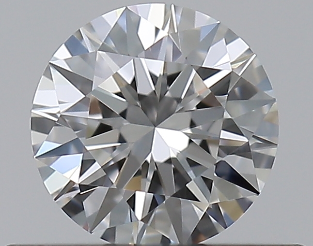 0.4 CaratF-VVS1 EX Cut Round Diamond