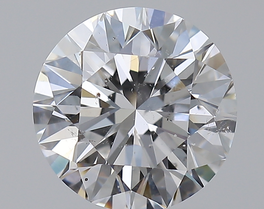 2 CaratE-SI2 EX Cut Round Diamond