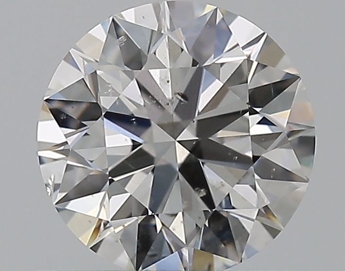 0.71 CaratH-SI2 EX Cut Round Diamond