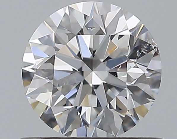 0.58 CaratF-SI2 EX Cut Round Diamond