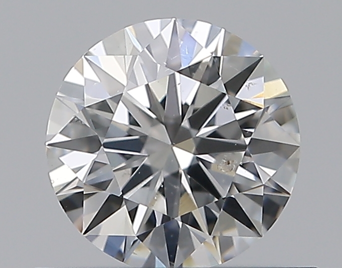 0.52 CaratG-SI1 EX Cut Round Diamond