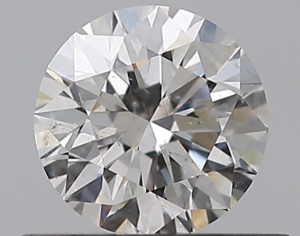 0.5 CaratF-SI2 EX Cut Round Diamond