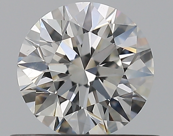 0.57 CaratG-SI1 EX Cut Round Diamond