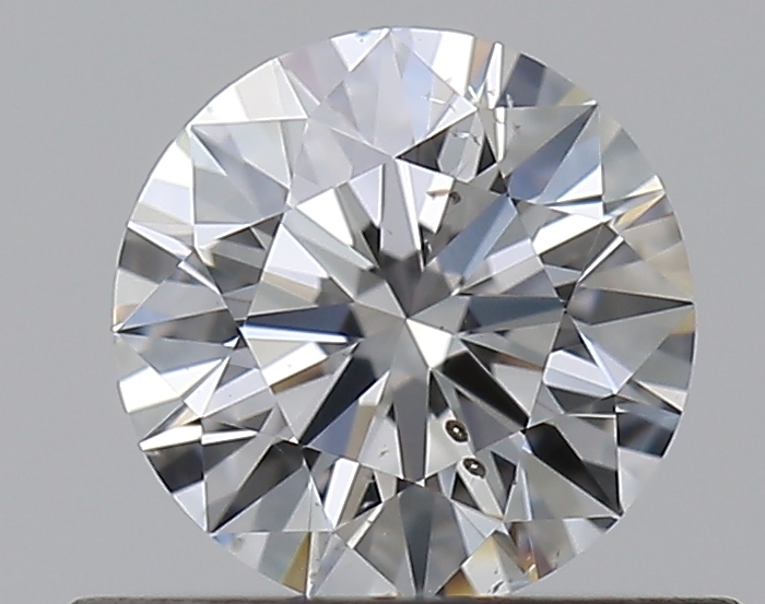 0.48 CaratE-SI1 EX Cut Round Diamond