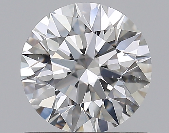 0.7 CaratF-SI2 EX Cut Round Diamond
