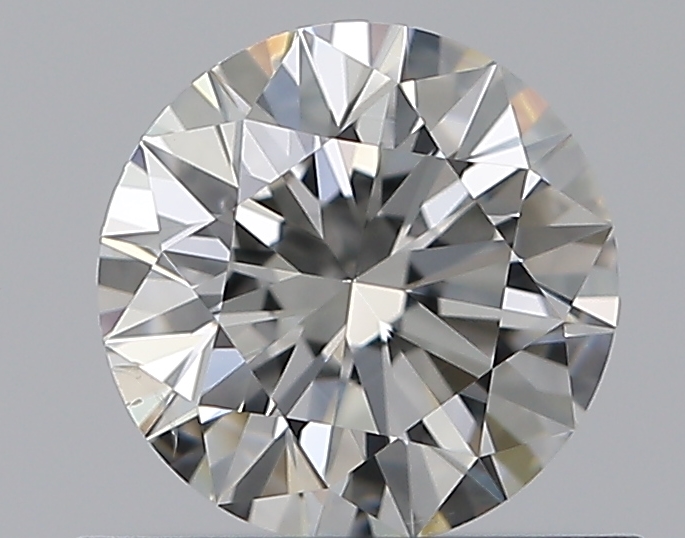 0.57 CaratI-SI2 EX Cut Round Diamond