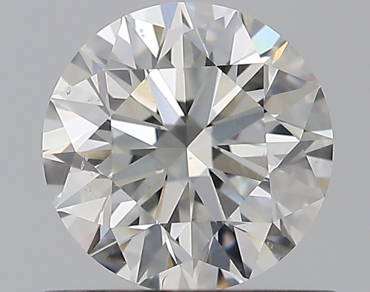 0.75 CaratG-SI1 EX Cut Round Diamond