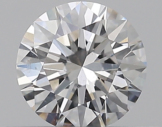 0.33 CaratE-SI2 EX Cut Round Diamond