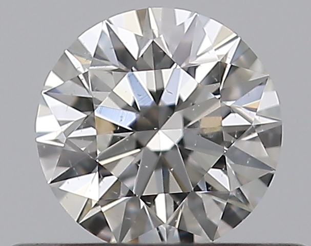 0.35 CaratF-SI2 EX Cut Round Diamond