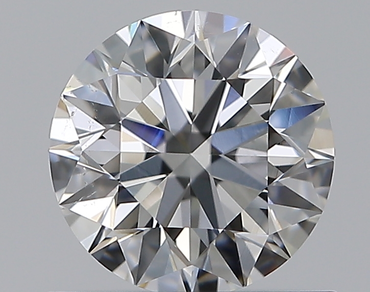0.72 CaratG-SI1 EX Cut Round Diamond