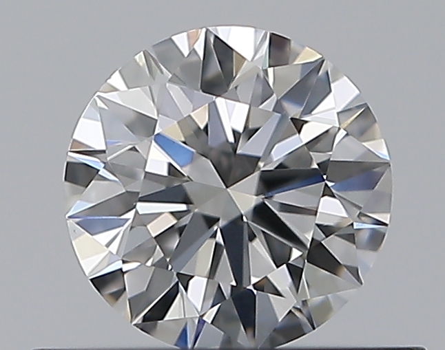 0.43 CaratF-VS1 EX Cut Round Diamond