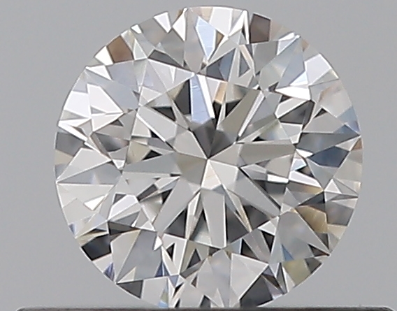0.42 CaratF-VS1 EX Cut Round Diamond