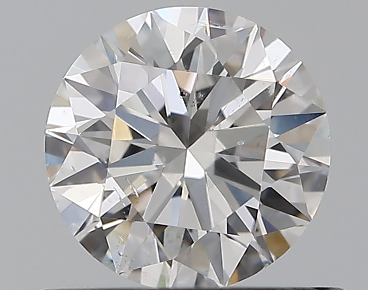 0.63 CaratF-SI2 EX Cut Round Diamond