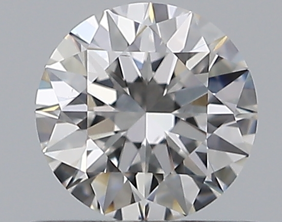 0.5 CaratF-VS2 EX Cut Round Diamond