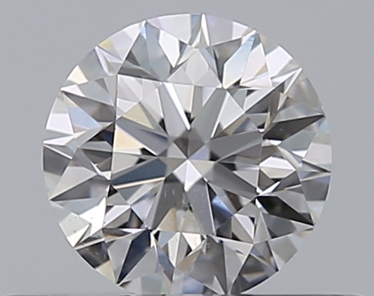 0.37 CaratE-SI1 EX Cut Round Diamond