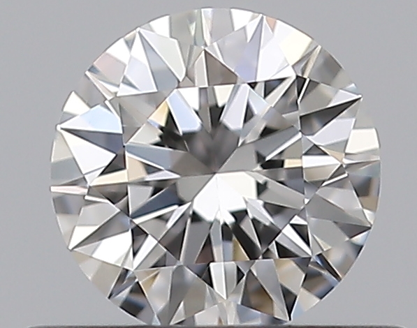 0.38 CaratE-VVS1 EX Cut Round Diamond