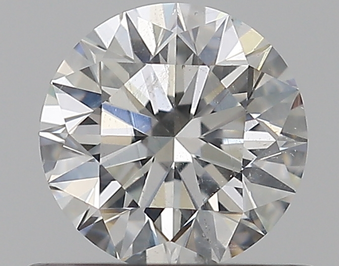 0.59 CaratH-SI2 EX Cut Round Diamond