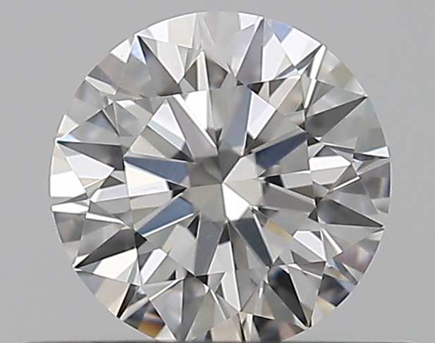 0.42 CaratF-SI1 EX Cut Round Diamond