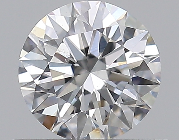 0.45 CaratF-SI2 EX Cut Round Diamond