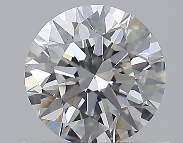 0.6 CaratF-VS2 EX Cut Round Diamond