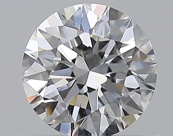 0.61 CaratF-VS1 EX Cut Round Diamond
