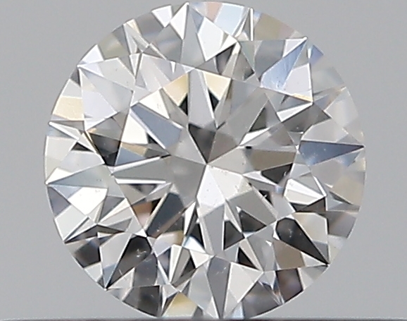 0.33 CaratE-SI1 EX Cut Round Diamond