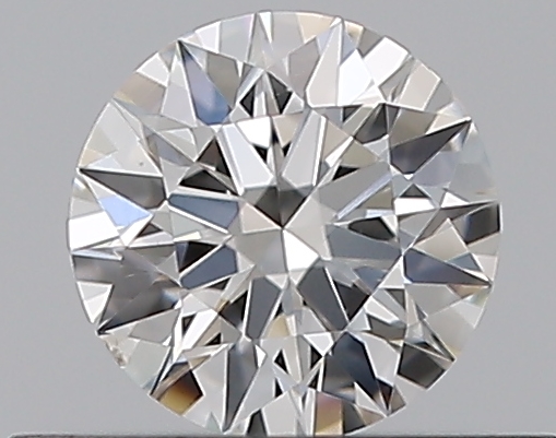0.35 CaratF-SI1 EX Cut Round Diamond