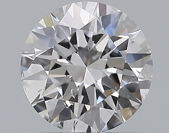 0.7 CaratD-SI2 EX Cut Round Diamond