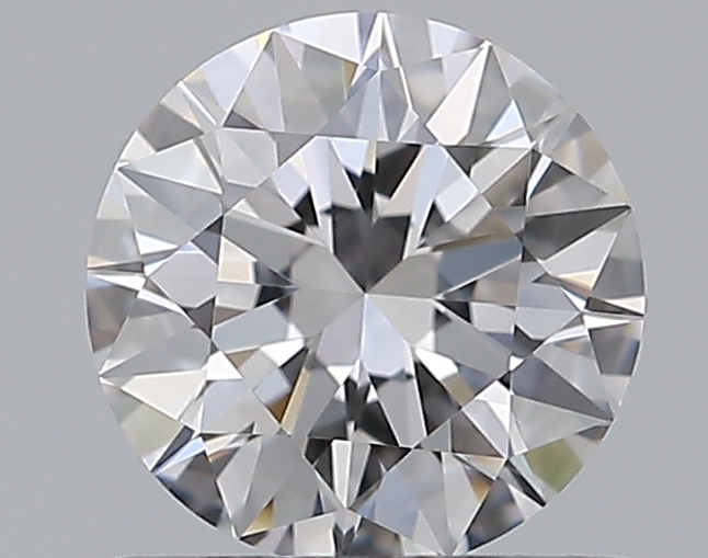 0.7 CaratD-VVS1 EX Cut Round Diamond