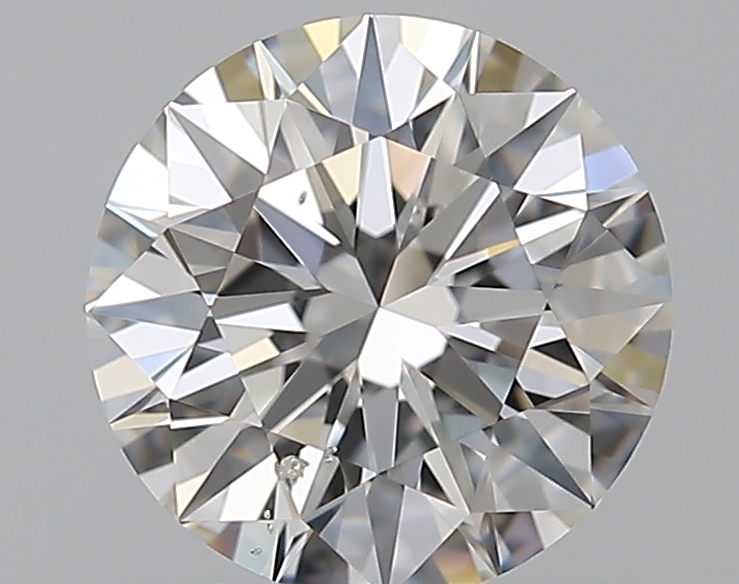0.75 CaratG-SI2 EX Cut Round Diamond