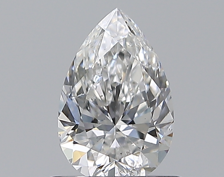 0.6 CaratF-SI2 - Cut Pear Diamond