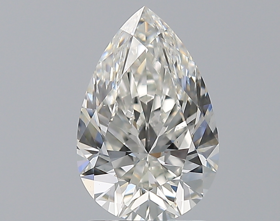 2.01 CaratH-VS2 - Cut Pear Diamond