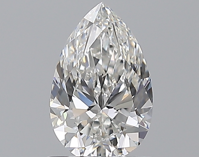 0.96 CaratF-SI1 - Cut Pear Diamond