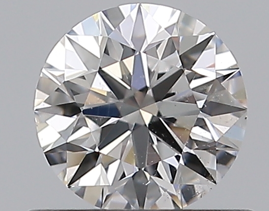 0.5 CaratD-SI1 EX Cut Round Diamond